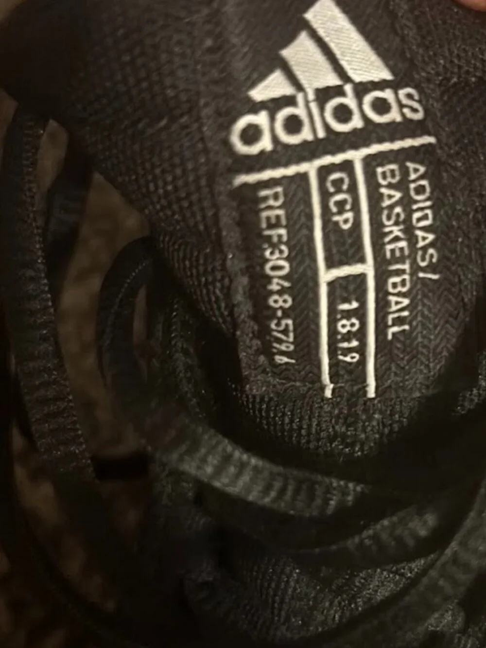 Adidas Pro Bounce 2018 Low Black White Basketball Shoes Womens 5.5